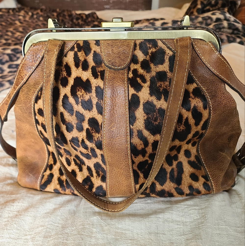 Patricia Nash Leopard Purse